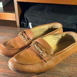 Cool Coser C Brown Leather Loafers